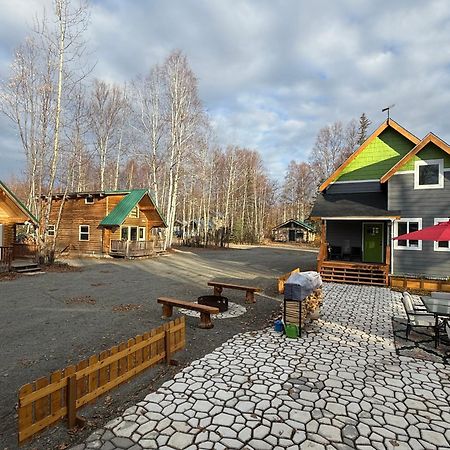 Talkeetna Log Cabin With Hot Tub Unit 1 Zewnętrze zdjęcie