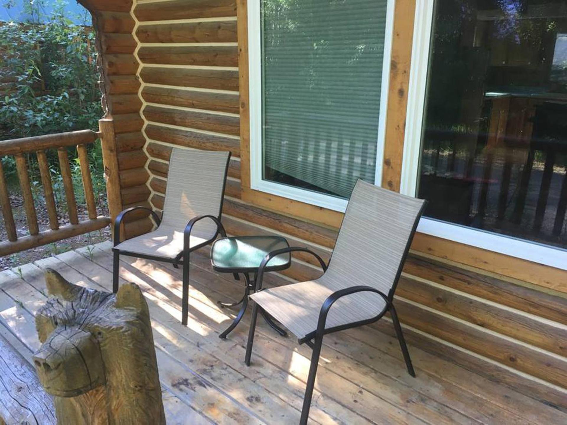 Talkeetna Log Cabin With Hot Tub Unit 1 Zewnętrze zdjęcie