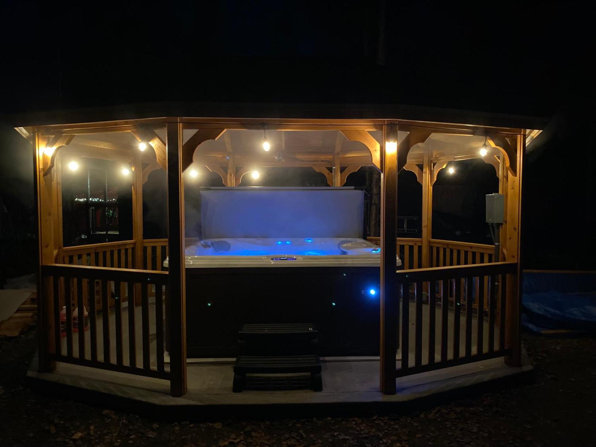 Talkeetna Log Cabin With Hot Tub Unit 1 Zewnętrze zdjęcie