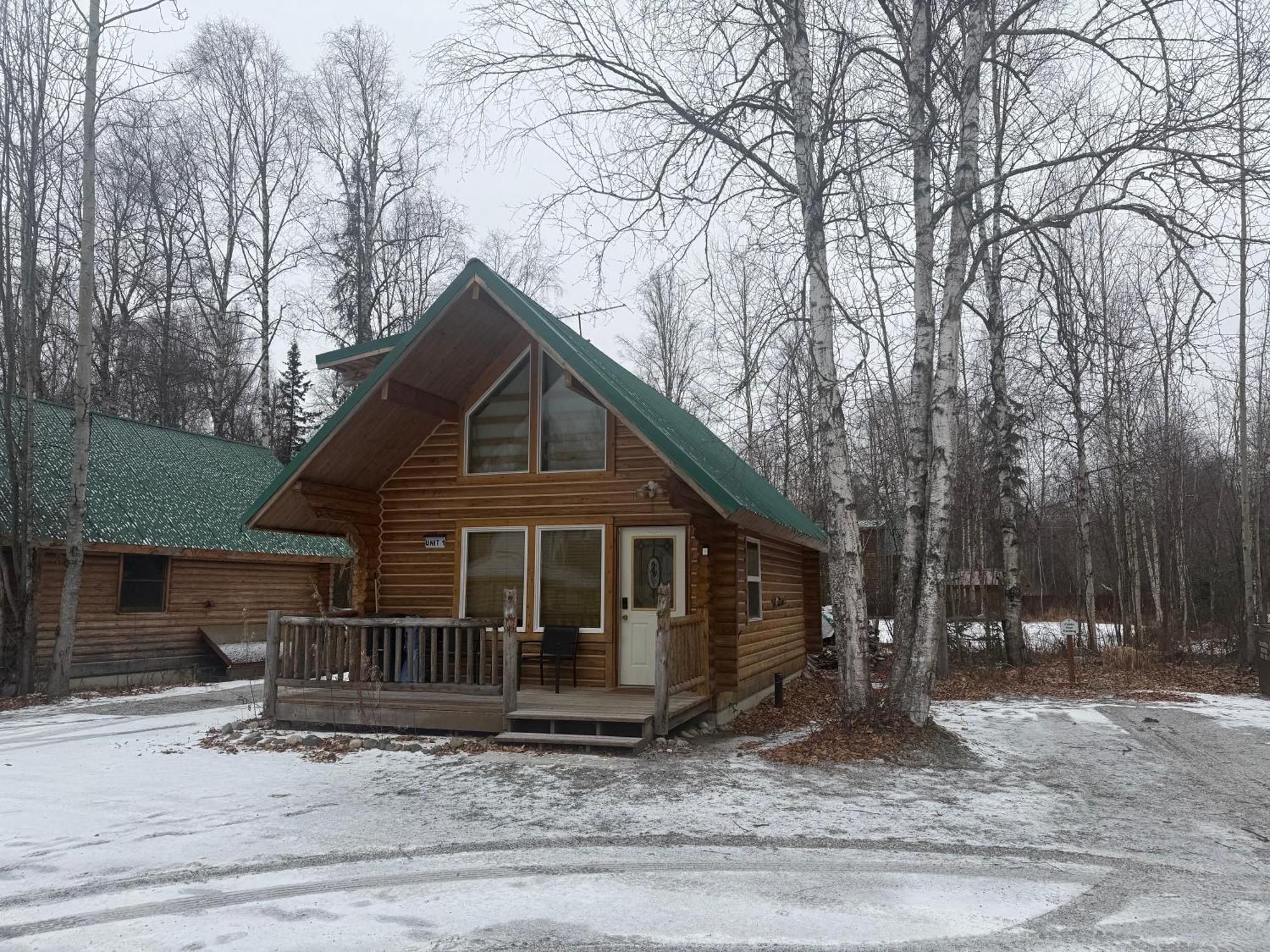 Talkeetna Log Cabin With Hot Tub Unit 1 Zewnętrze zdjęcie