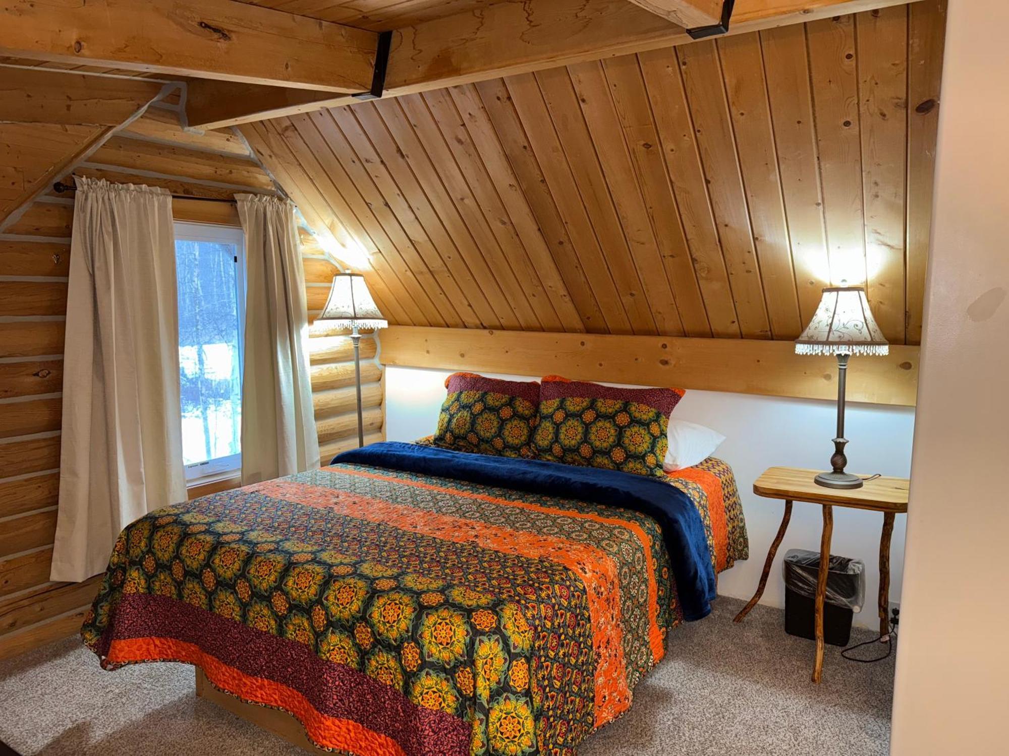 Talkeetna Log Cabin With Hot Tub Unit 1 Zewnętrze zdjęcie