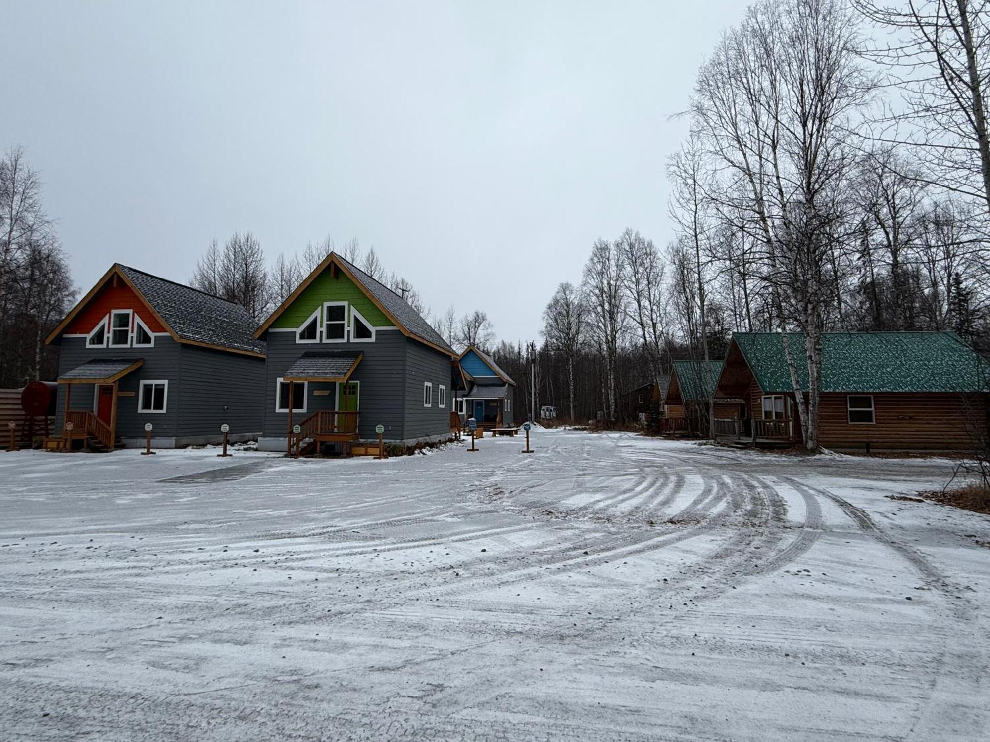 Talkeetna Log Cabin With Hot Tub Unit 1 Zewnętrze zdjęcie