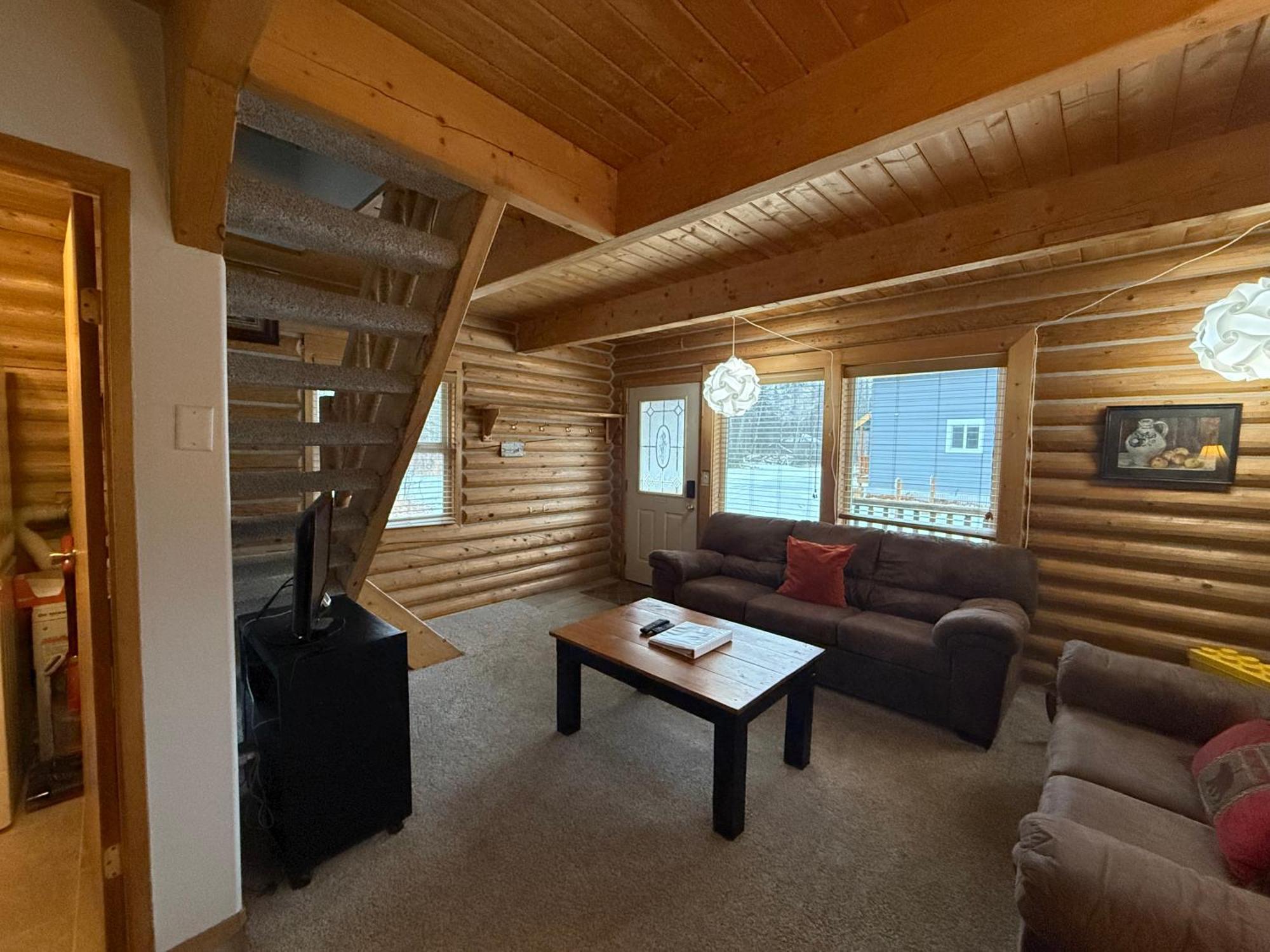 Talkeetna Log Cabin With Hot Tub Unit 1 Zewnętrze zdjęcie